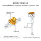 Natural 2 Carat Citrine Heart Engagement Ring with Diamond Crossover Shank