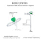 Designer Emerald Heart Engagement Ring with Diamond