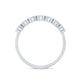 Certified Diamond Anniversary Band in Bezel Setting