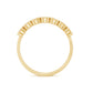 Certified Diamond Anniversary Band in Bezel Setting