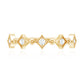 Certified 5 Stone Diamond Dainty Ring