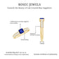 0.7 Carat Princess Cut Lab Created Blue Sapphire Engagement Ring with Diamond