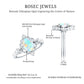 Designer Ethiopian Opal and Diamond  Engagement Ring