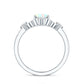 Designer Ethiopian Opal and Diamond  Engagement Ring