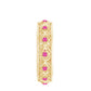 Lab Created Pink Sapphire Wedding Band with Celtic Details