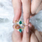 0.6 Carat AAA Quality Pear Shape Emerald Teardrop Engagement Ring with Diamond