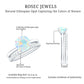 Natural 2 Carat Ethiopian Opal Diamond Solitaire Engagement Wedding Ring Set