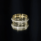 Moissanite Wedding Band in Pinpoint Setting
