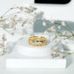 Moissanite Wedding Band in Pinpoint Setting