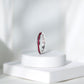 Channel Set Round Lab Created Ruby Eternity Band Ring for Women