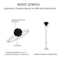 Natural 2 Carat Black Onyx Engagement Ring For Women