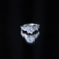 Natural Aquamarine Flower Inspired Engagement Ring With Diamond
