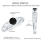 Vintage Style Black Onyx and Diamond Engagement Ring for Women