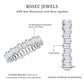 Baguette Shape Moissanite Eternity Wedding Band