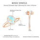 Natural Ethiopian Opal Oval Engagement Ring with Diamond Halo