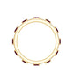 Genuine Baguette Ruby Diamond Eternity Ring for Women