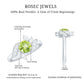 Nature Inspired 2 Carat Peridot Engagement Ring with Diamond