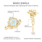 2 Carat Natural Ethiopian Opal Flower Engagement Ring with Diamond