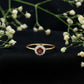 Certified 2.3 Carat Real Garnet Engagement Ring with Diamond Halo