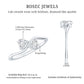 Heart Shape Moissanite Toi Et Moi Promise Ring