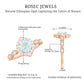 Vintage Looking Ethiopian Opal Engagement Ring with Real Diamond Halo