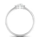 Certified Brilliant Cut Moissanite Marquise Engagement Ring