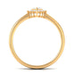 Certified Brilliant Cut Moissanite Marquise Engagement Ring