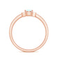 Natural 0.7 Carat Opalescent Teardrop Engagement Ring with Diamond Halo