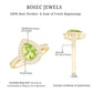 Natural 1 Carat Peridot Teardrop Engagement Ring with Diamond Halo
