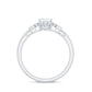 Oval Shaped Moissanite Engagement Ring with Certificate