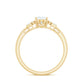 Oval Shaped Moissanite Engagement Ring with Certificate