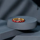 Certified Lab Created Ruby Eternity Wedding Band for Women