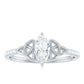 Marquise Cut Moissanite Celtic Knot Engagement Ring
