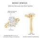 Designer 1.2 Carat Oval Cut Moissanite Wedding Ring Set With Certificate