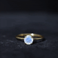 Natural Ethiopian Opal October Birthstone Ring