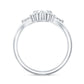 Designer Emerald Cut Moissanite Wedding Ring Set for Women