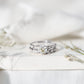 2 Carat Brilliant Cut Moissanite Bridal Ring Set