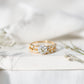 2 Carat Brilliant Cut Moissanite Bridal Ring Set