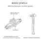 Heart Shape Moissanite Wedding Ring Set For Women