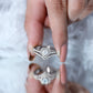 Heart Shape Moissanite Wedding Ring Set For Women