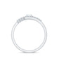 Diamond Promise Ring with Bypass Shank