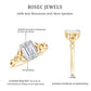 1.8 Carat Emerald Cut Moissanite Engagement Ring with Celtic Details