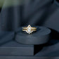 Brilliant Cut Moissanite Trio Wedding Ring Set For Women