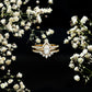 Brilliant Cut Moissanite Trio Wedding Ring Set For Women
