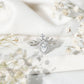 Vintage Style Moissanite Teardrop Wedding Ring Set