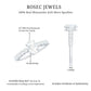 Oval Cut Moissanite Engagement Ring with Side Stones