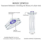 Certified 0.6 Carat Real Marquise Tanzanite 3 Piece Wedding Ring Set with Diamond