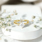 Princess Cut Moissanite Wedding Ring Set for Women