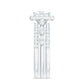 Princess Cut Moissanite Halo Engagement Ring with Wedding Bands