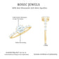 Asscher Cut Moissanite Engagement Ring with Baguette Side Stones
